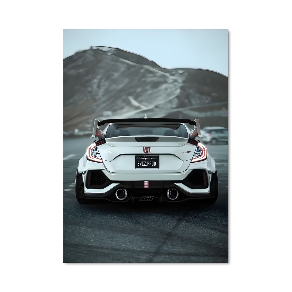Poster Civic type